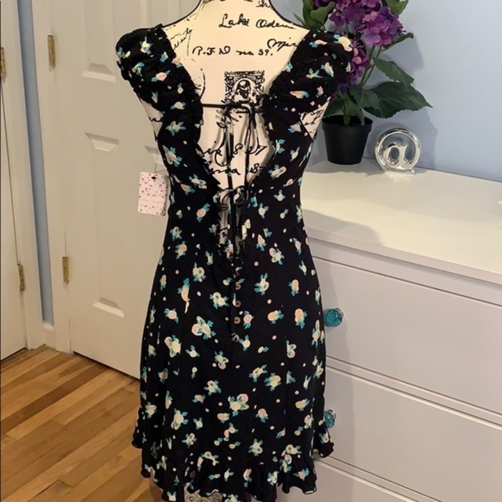 Free People Like a Lady Print Minidress Size Small - Picture 6 of 6